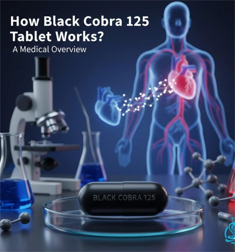 How Black Cobra 125 Tablet Works? A Medical Overview